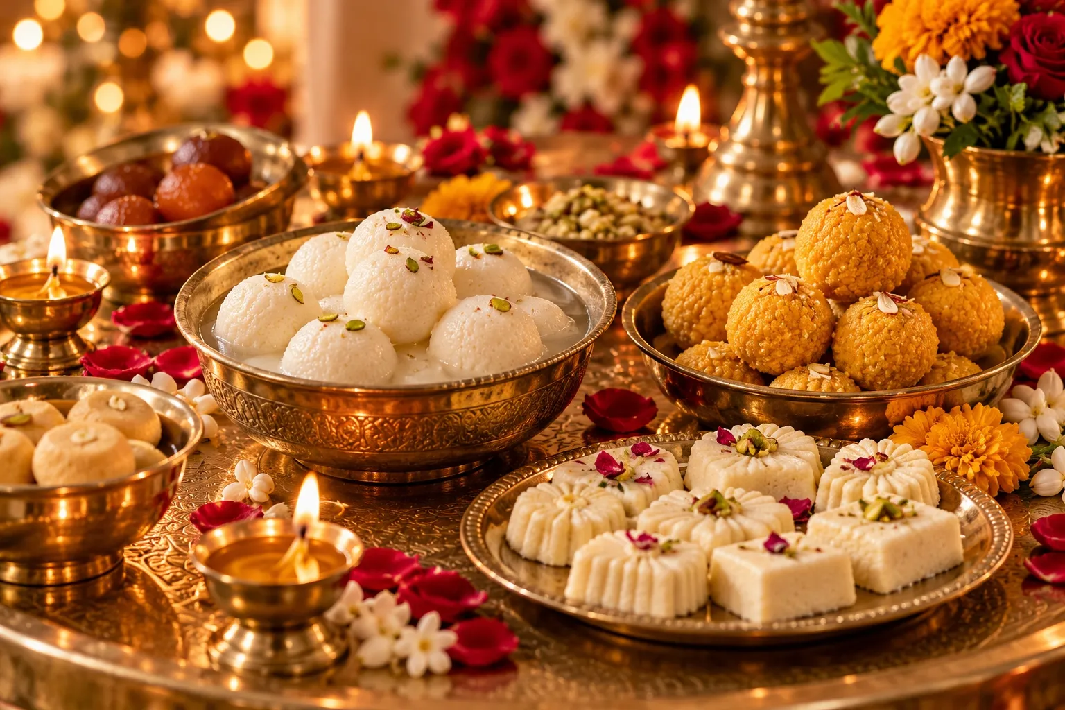 Illustrative wedding photograph: an evening celebration